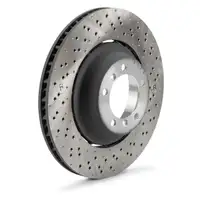 SEBRO Brake Disc Set for PORSCHE 718 Boxster Cayman 4.0 982 Cayman GT4 981 (Rear)