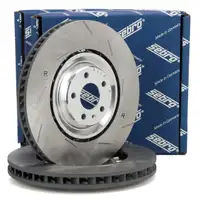 SEBRO Bremsscheiben Satz f&uuml;r PORSCHE Macan (95B) 19 Zoll PR-1LH vorne