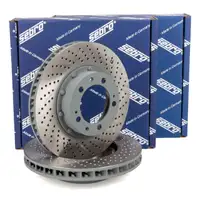 SEBRO Bremsscheiben Satz f&uuml;r PORSCHE 993 3.8 Carrera RS 3.6 Turbo / GT2 vorne