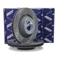 SEBRO Brake Disc Set for PORSCHE 718 Boxster Cayman 4.0 982 Cayman GT4 981 (Rear)