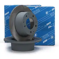 SEBRO Bremsscheiben Satz f&uuml;r PORSCHE 914 /6 2.0 110 PS 11.1969-12.1973 hinten