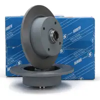 SEBRO 107112C Bremsscheiben Satz f&uuml;r PORSCHE 914 1.7 vorne 411407075