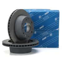 SEBRO Bremsscheiben Satz f&uuml;r PORSCHE 911 3.2 / SC Carrera 207/218/231 PS hinten