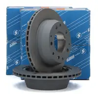 SEBRO Bremsscheiben Satz f&uuml;r PORSCHE 911 2.0 L / E / S 130-170 PS 1966-1969 hinten