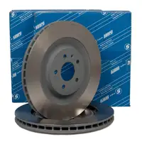 SEBRO Bremsscheiben Satz f&uuml;r PORSCHE Macan (95B) 2.0 3.0 3.6 3.0 D PR-EK hinten