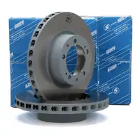 SEBRO Bremsscheiben Satz f&uuml;r PORSCHE 928 5.4 GTS 350 PS 08.1991-11.1995 vorne