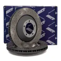 SEBRO Bremsscheiben Satz f&uuml;r PORSCHE 997 3.8 / 4.0 GT3 / RS 435/450/500 PS vorne