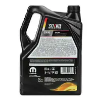 5L 5 Liter PETRONAS SELENIA Motoröl Öl RACING 10W60 10W-60 MOPAR für FIAT 9.55535-H3