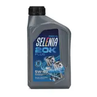 1L 1 Liter PETRONAS SELENIA 20K PLUS 5W-40 Motor&ouml;l ACEA C3/B4 FCA 9.55535-M2/H2/N2