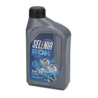 1L 1 Liter PETRONAS SELENIA 20K PLUS 5W-40 Motor&ouml;l ACEA C3/B4 FCA 9.55535-M2/H2/N2