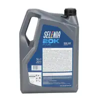 5L 5 Liter PETRONAS SELENIA 20K PLUS 5W-40 Motor&ouml;l ACEA C3/B4 FCA 9.55535-M2/H2/N2