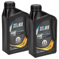 2L 2 Liter PETRONAS SELENIA MULTIPOWER GAS 5W-40 Motor&ouml;l ACEA C3 MOPAR f&uuml;r FIAT 9.55535-T2