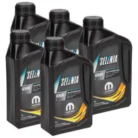 5L 5 Liter PETRONAS SELENIA MULTIPOWER GAS 5W-40 Motor&ouml;l ACEA C3 MOPAR f&uuml;r FIAT 9.55535-T2