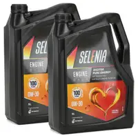 10L PETRONAS SELENIA DIGITEK PURE ENERGY 0W-30 Engine Oil MOPAR for FIAT 9.55535-GS1