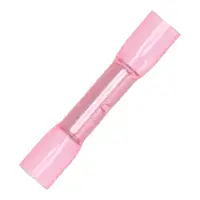 20x Leitungsverbinder Kabelverbinder Sto&szlig;verbinder RUND ROT 0.75-1.0mm