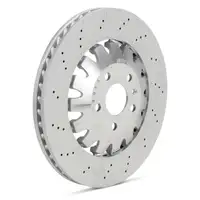 SHW Bremsscheiben + ZIMMERMANN Bel&auml;ge + Sensor f&uuml;r AUDI TTRS 8J Ateca Leon 5F KL vorne