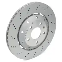 SHW Bremsscheiben + ZIMMERMANN Bremsbel&auml;ge f&uuml;r AUDI RS4 (8E B7) PR-1KY 420 PS hinten