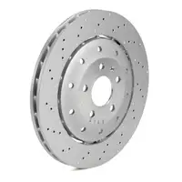 SHW Bremsscheiben + ZIMMERMANN Bremsbel&auml;ge + Sensor f&uuml;r AUDI RS6 4F C6 580 PR-1KJ hinten