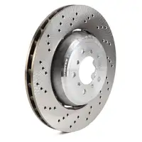 SHW Bremsscheiben + TEXTAR Bremsbel&auml;ge + Sensor f&uuml;r BMW 1er E82 1M 3er E90 E92 E93 vorne