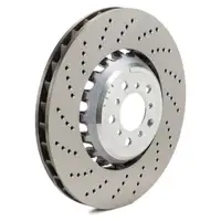 SHW Bremsscheiben + ZIMMERMANN Bremsbel&auml;ge + Sensor f&uuml;r BMW 5er F10 M5 6er F12 F13 vorne