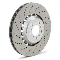 SHW Bremsscheiben Satz f&uuml;r BMW 2er F87 M2/CS/Competition 370/411/450 PS vorne