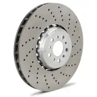 SHW Bremsscheiben + TEXTAR Bremsbel&auml;ge + Sensor f&uuml;r BMW M5 F90 M8 F91 F92 F93 vorne