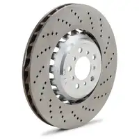 SHW Bremsscheiben + ZIMMERMANN Bremsbel&auml;ge + Sensor f&uuml;r BMW 5er F10 M5 6er F12 F13 vorne