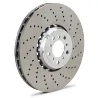 SHW Bremsscheiben + TEXTAR Bremsbel&auml;ge + Sensor f&uuml;r BMW X5M F85 X6M F86 575 PS vorne