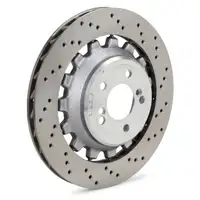 SHW Bremsscheiben Satz f&uuml;r BMW 1er E82 1M 340 PS 3er E90 E92 E93 M3 420 PS hinten