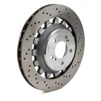 SHW Bremsscheiben Satz f&uuml;r BMW 2er F87 M2/CS/Competition 370/411/450 PS hinten