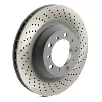 SHW Bremsscheiben Satz f&uuml;r PORSCHE 718 Boxster Cayman (982) GTS 4.0 400 PS hinten