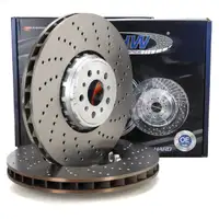 SHW Bremsscheiben Satz f&uuml;r BMW 5er F90 M5 8er F91 F92 F93 M8 600/625/635 PS vorne