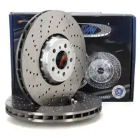 SHW Bremsscheiben Satz für BMW X5M F85 X6M F86 575 PS 12.2014-07.2019 vorne