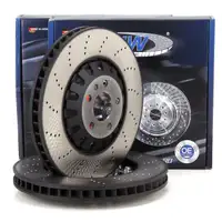 SHW Bremsscheiben Satz f&uuml;r AUDI RS4 B9 RS5 F5 450 PS PR-1LM/1LX/1LY/1LZ vorne 4M0615301AM