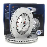 SHW Bremsscheiben Satz f&uuml;r AUDI TTRS 8J CUPRA Formentor SEAT Ateca Leon vorne 8J0615301K