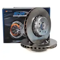 SHW Bremsscheiben Satz f&uuml;r BMW 5er E39 M5 400 PS 10.1998-06.2003 vorne