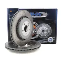 SHW Bremsscheiben Satz f&uuml;r MERCEDES S-Klasse W221 C216 S63AMG S65AMG hinten 2214230812