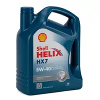 10L 10 Liter SHELL HELIX HX7 5W-40 Motor&ouml;l API SP ACEA A3/B4 f&uuml;r MB 229.3 VW 502.00/505.00