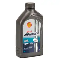 5L 5 Liter SHELL ADVANCE ULTRA 10W-40 4T 4-TAKT Motorrad Motor&ouml;l API SP JASO MA2