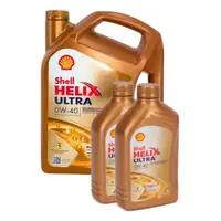 7L 7 Liter SHELL HELIX ULTRA 0W-40 Motor&ouml;l &Ouml;l MB 229.5/226.5 VW 502.00/505.00