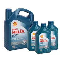 8L 8 Liter SHELL HELIX HX7 5W-40 Motor&ouml;l API SP ACEA A3/B4 f&uuml;r MB 229.3 VW 502.00/505.00