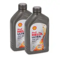 2L 2 Liter SHELL HELIX ULTRA 5W-40 5W40 Motor&ouml;l &Ouml;l MB 226/229.5 VW 502/505.00