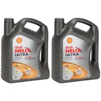 10L 10 Liter SHELL HELIX ULTRA ECT MULTI 5W30 Motor&ouml;l f&uuml;r BMW LL-04 229.51/52 504/507.00