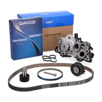 SKF / DAYCO Zahnriemensatz + ORIGINAL Wasserpumpe f&uuml;r VW Polo 5 6 Up Ibiza 4 Mii 1.0 / TSI