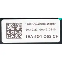 Achschenkel + Bremstrommel f&uuml;r SKODA Enyaq iV PR 1X2 1X1 hinten rechts 1EA505434N