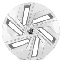 1x Radzierblende Radkappe Radblende 18 Zoll für SKODA Enyaq Kodiaq BRILLANTCHROM 5LA601147