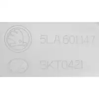 4x Radzierblende Radkappe Radblende 18 Zoll für SKODA Enyaq Kodiaq BRILLANTCHROM 5LA601147