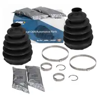 2x SPIDAN Achsmanschette f&uuml;r AUDI A6 A7 Q5 Q7 Q8 VW Touareg T5 vorne radseitig 3QF498203A