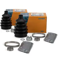 2x SPIDAN 21807 Achsmanschette Satz f&uuml;r OPEL Astra G Corsa B C vorne RADSEITIG