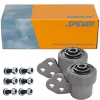 2x SPIDAN 412419 Querlenkerlager für OPEL Corsa C Combo Meriva A Tigra B Vorderachse vorne